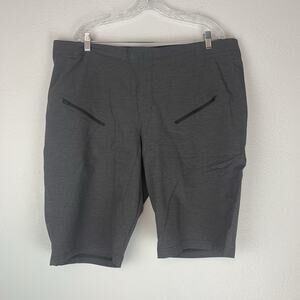 Specialized Shorts Mens 40 Gray‎ Performance Stretch Biking Bike Cycling Unlined